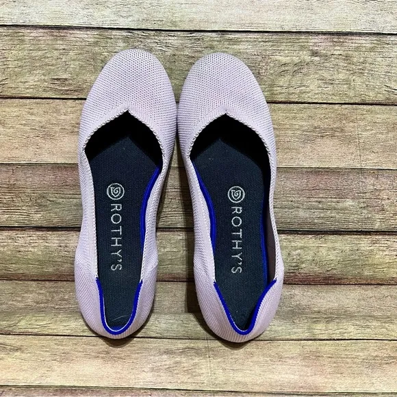Rothy’s Pink Round Toe Flats