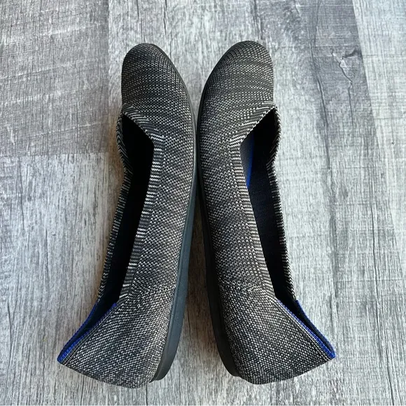 Rothy's Retired Granite Heather Flats Round Toe 10