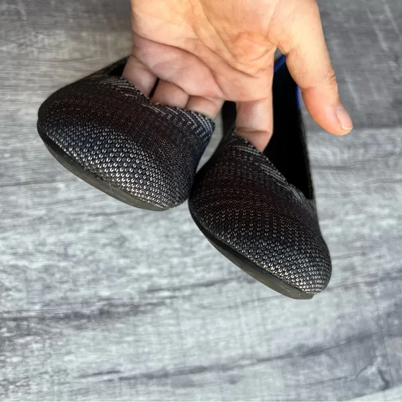 Rothy's Retired Granite Heather Flats Round Toe 10