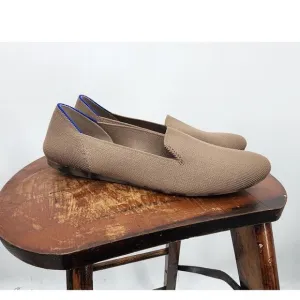 Rothy's Round Toe The Loafer Flats Slip On Size 8‎ Brown