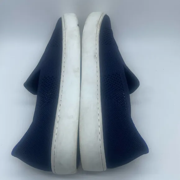 Rothy’s Sneaker Maritime Navy Blue Lattice