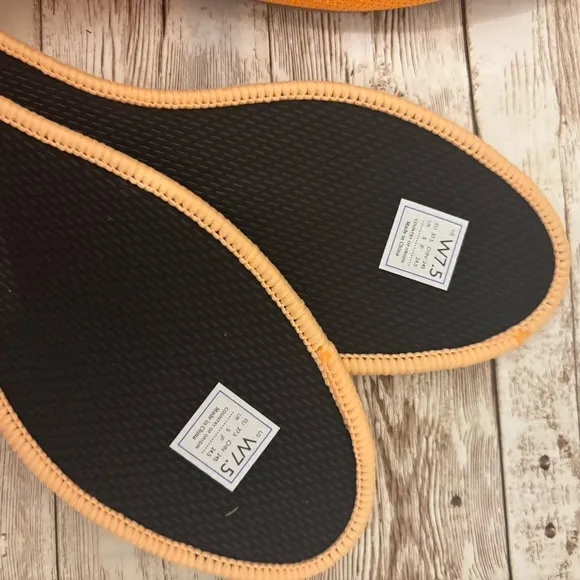 Rothy’s Tangerine Orange Round Flats