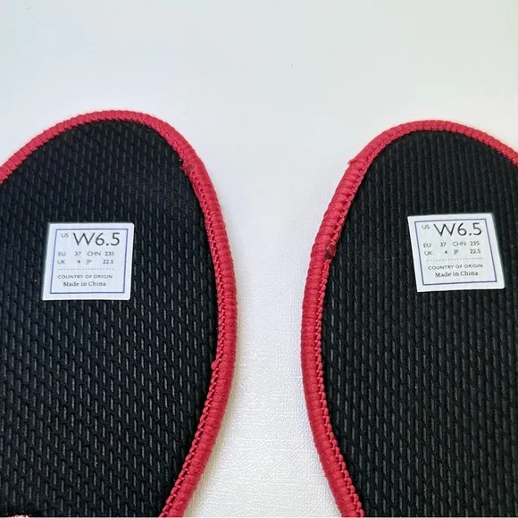 ROTHY'S The Flat Charcoal Knit Fabric Slip On Ballet Flats round toes size W 6.5