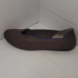 Rothy's The Flat Loafer Slip Ballerina On Casual Flats Round Toe Purple Grey 9