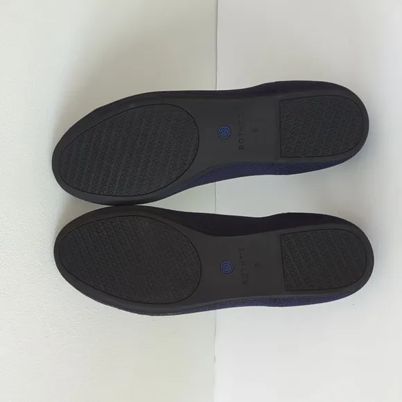 Rothy's The Flat Maritime Navy Round Toe Flats size 8 Retired in Box