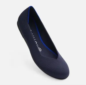 Rothy's The Flat Maritime Navy Round Toe Flats size 8 Retired in Box