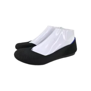 Rothys The Flat Women Black BlueLuxury Flats US 6.5 Round Toe Slip-On Shoes