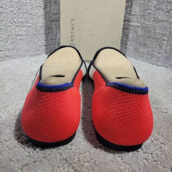 Rothys The Flat Women's Size 7 US Slate Prep Round Toe Slip on Flats Shoes