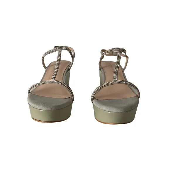 Sacha London Women's Daria Platform Wedge Sandals Shoes 9.5