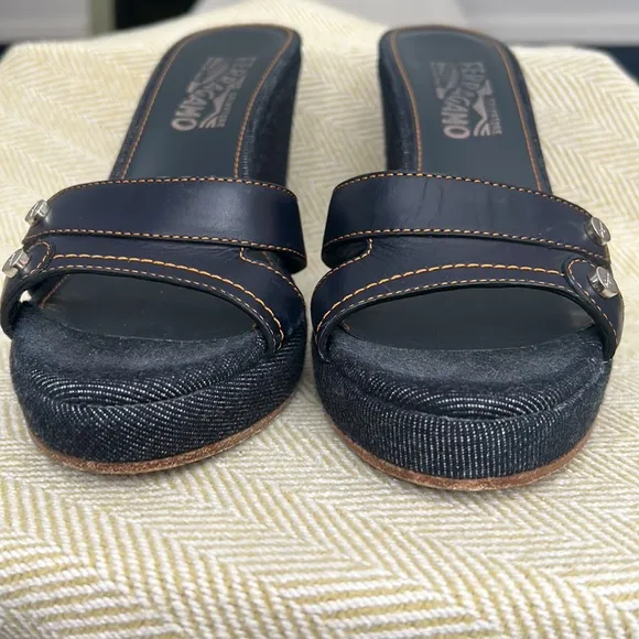 Salvatore Ferragamo Platform Wedges/Sandals