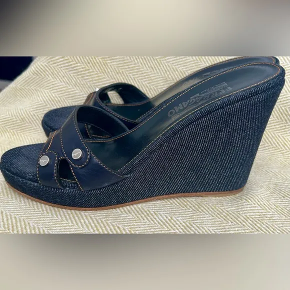 Salvatore Ferragamo Platform Wedges/Sandals