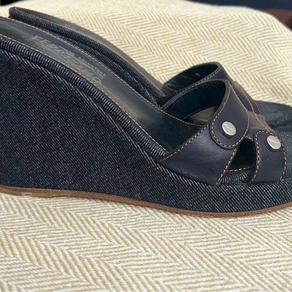 Salvatore Ferragamo Platform Wedges/Sandals