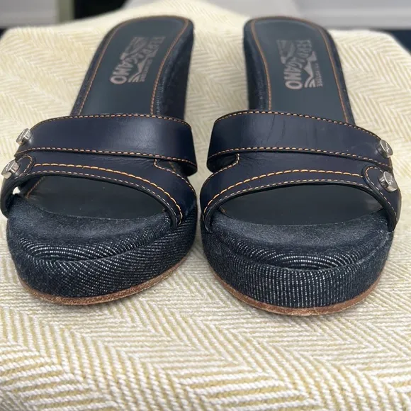 Salvatore Ferragamo Platform Wedges/Sandals