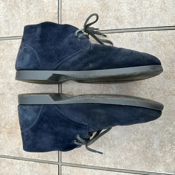 SALVATORE FERRAGAMOSuede Lace-Up Boots
