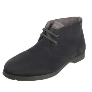 SALVATORE FERRAGAMOSuede Lace-Up Boots