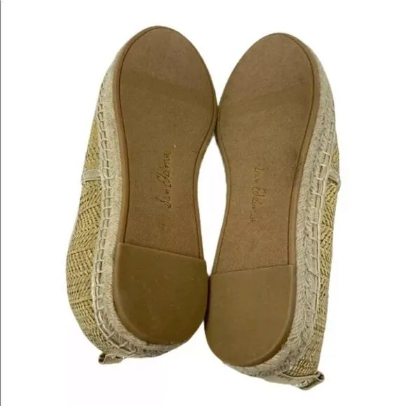 Sam Edelman Khloe Espadrille Flats Woven Slip On