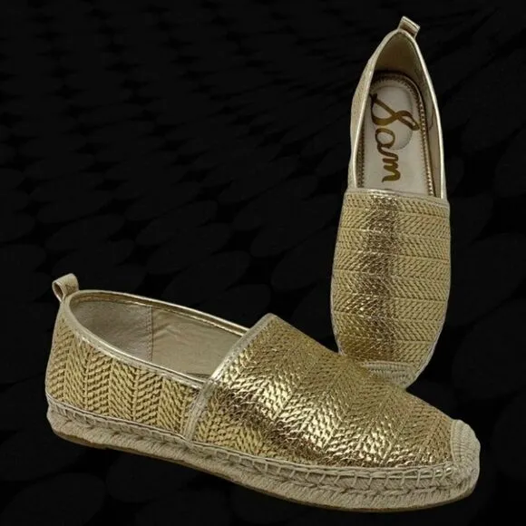 Sam Edelman Khloe Espadrille Flats Woven Slip On