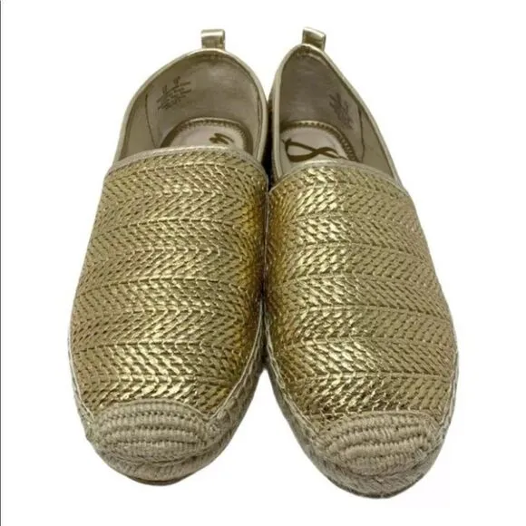 Sam Edelman Khloe Espadrille Flats Woven Slip On