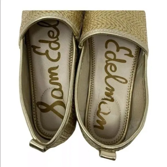 Sam Edelman Khloe Espadrille Flats Woven Slip On