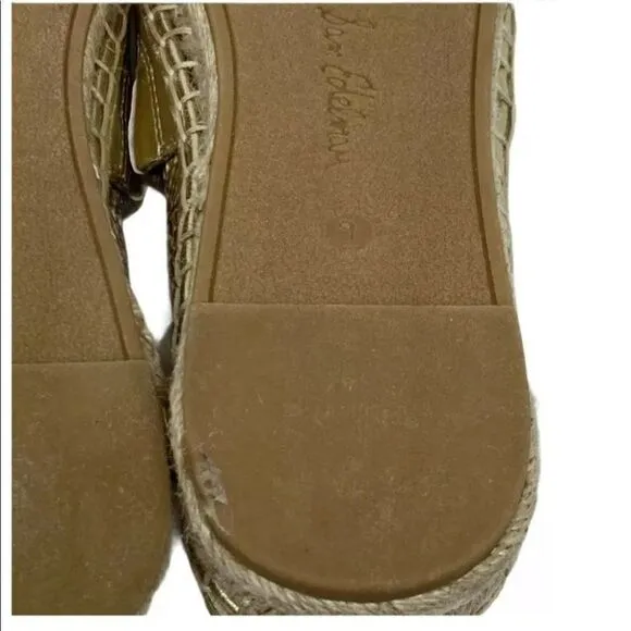 Sam Edelman Khloe Espadrille Flats Woven Slip On