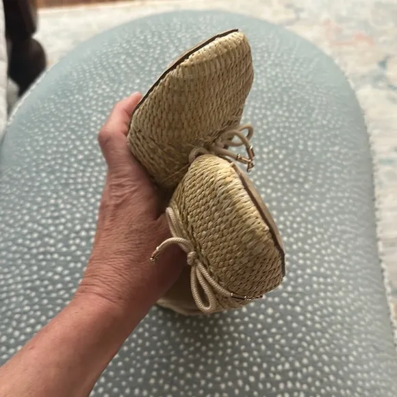 Sam Edelman May raffia ballet flat