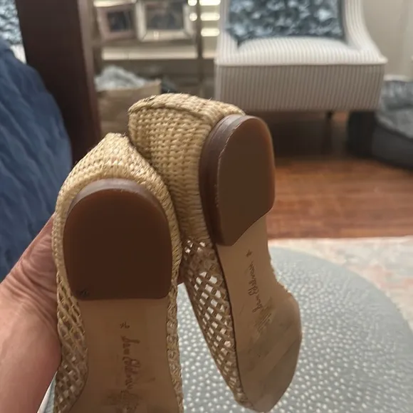Sam Edelman May raffia ballet flat