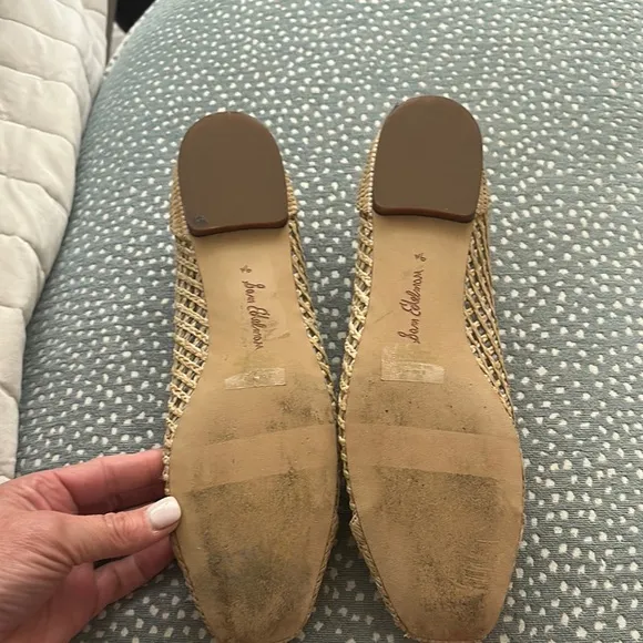 Sam Edelman May raffia ballet flat
