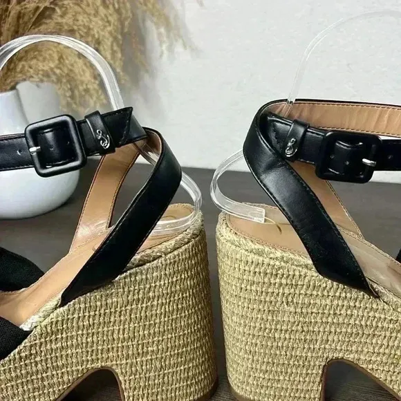 Sam Edelman Theresa 2 Women's Chunky Block Platform Wedges Size 8