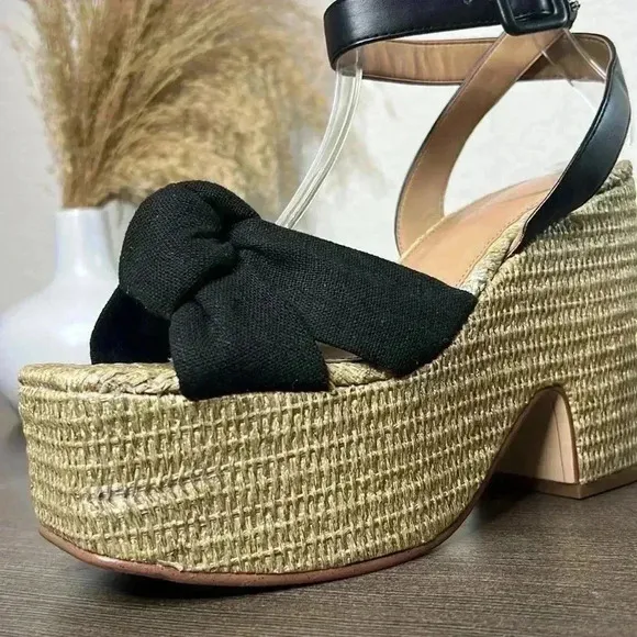 Sam Edelman Theresa 2 Women's Chunky Block Platform Wedges Size 8