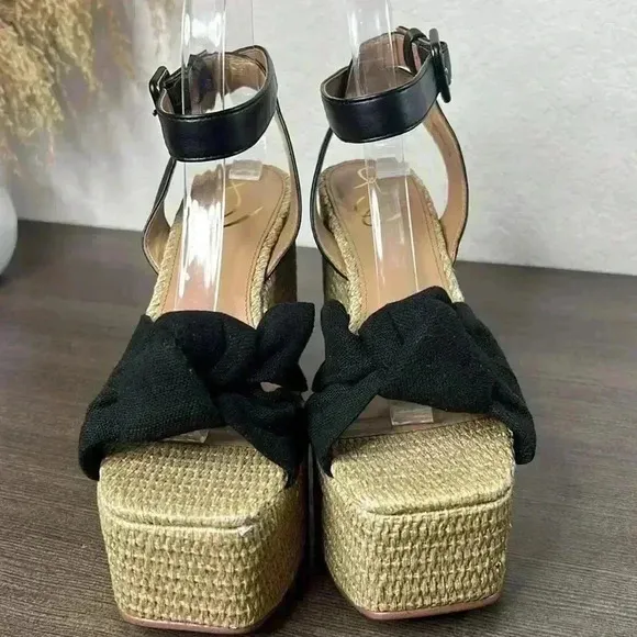 Sam Edelman Theresa 2 Women's Chunky Block Platform Wedges Size 8