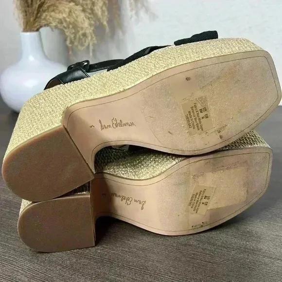 Sam Edelman Theresa 2 Women's Chunky Block Platform Wedges Size 8