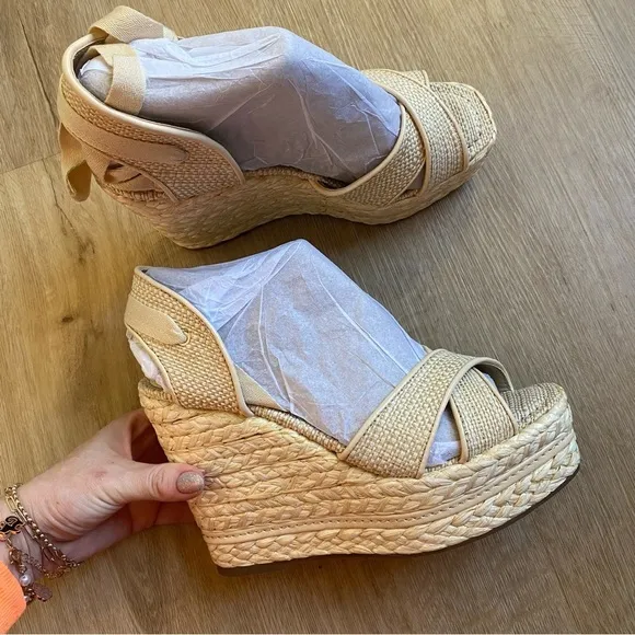 Sam Edelman Vaughn Open Toe Wedges