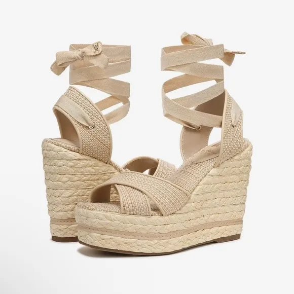 Sam Edelman Vaughn Open Toe Wedges
