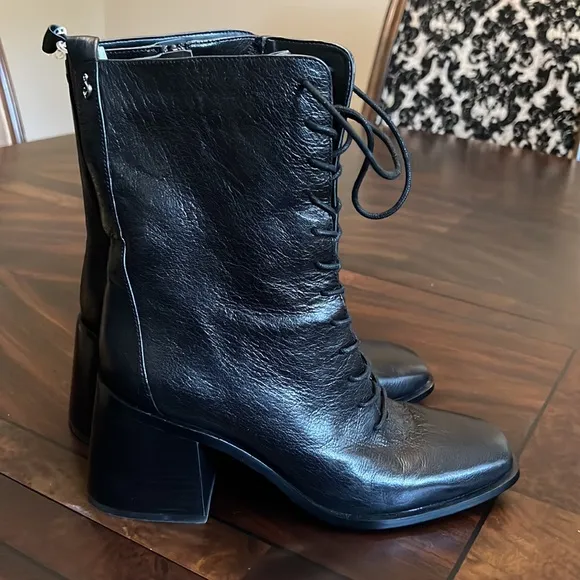 Sam Edelman Westie Combat Boots.