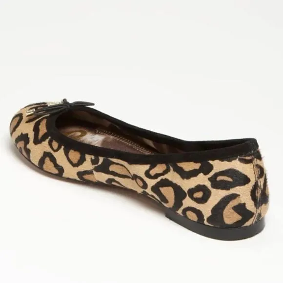 Sam Edelman Leopard Flats