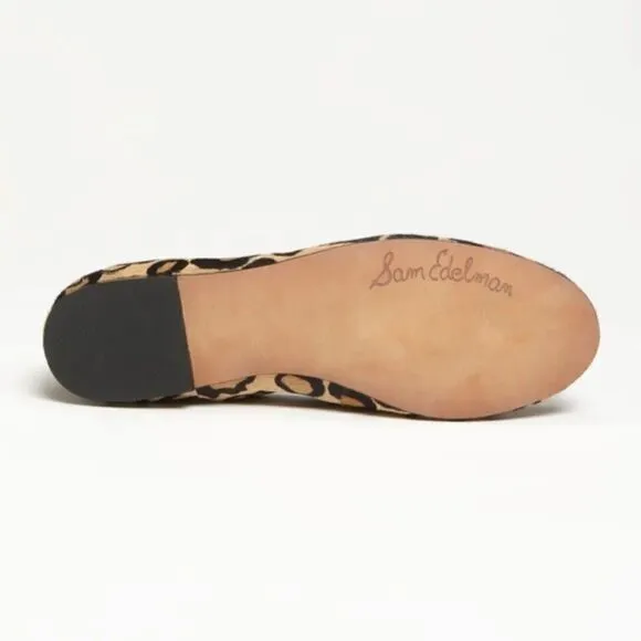 Sam Edelman Leopard Flats