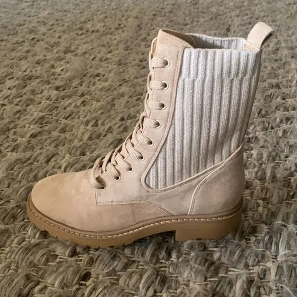 Sam Edelman Lydell Lace-Up Boots US 6
