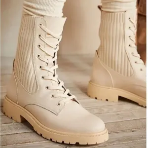 Sam Edelman Lydell Lace-Up Boots US 6