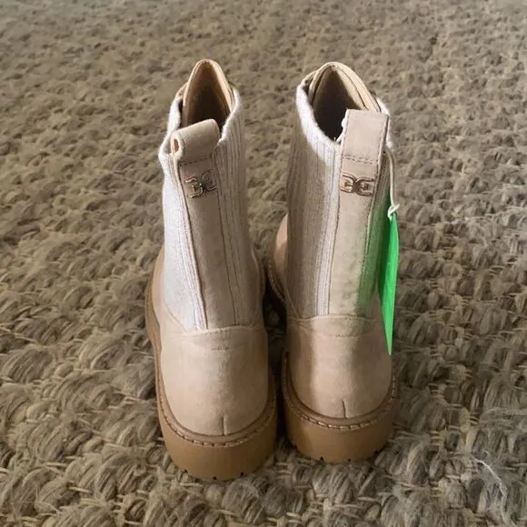 Sam Edelman Lydell Lace-Up Boots US 6