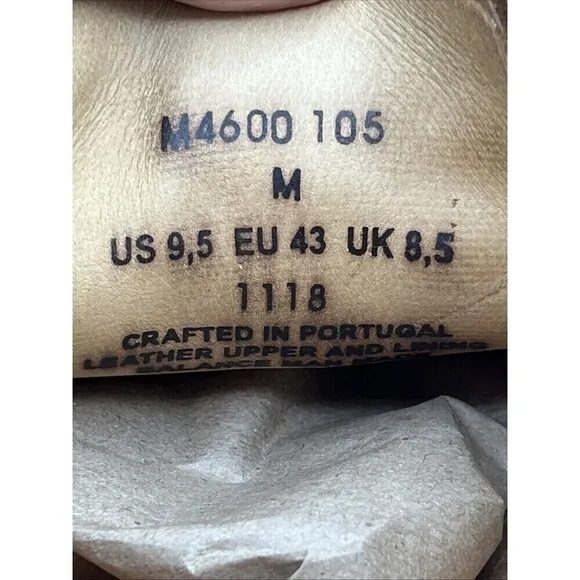 Samuel Hubbard Camplight Lug Sole Moccasins  Saddle Bag Tan  Mens 9.5 Xtralight