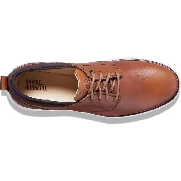 Samuel Hubbard Rafael M2165-083 Oxford Men's Tan Leather Lace-Up Shoes ZPO1548