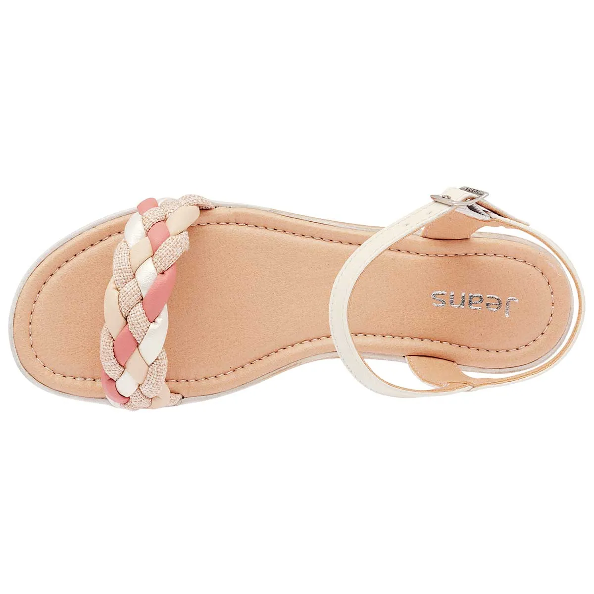 Sandalia para niña Jeans Shoes Blanco código - 108848