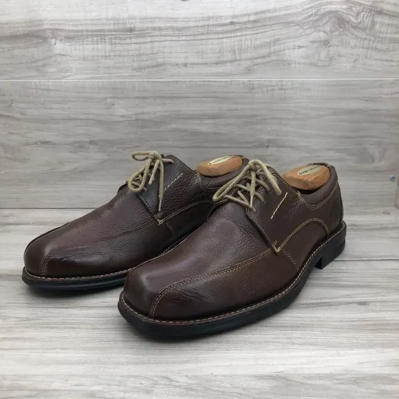 Sandro Moscolini Shoes Mens 11 D Brown Leather Lace Up Derby Oxfords