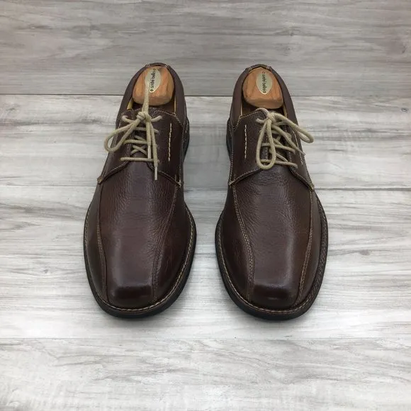 Sandro Moscolini Shoes Mens 11 D Brown Leather Lace Up Derby Oxfords