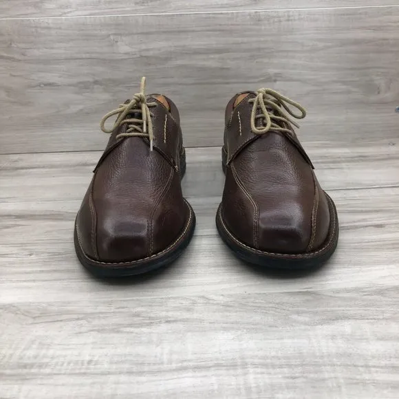 Sandro Moscolini Shoes Mens 11 D Brown Leather Lace Up Derby Oxfords