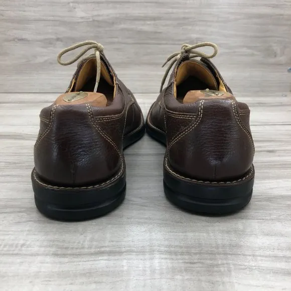 Sandro Moscolini Shoes Mens 11 D Brown Leather Lace Up Derby Oxfords