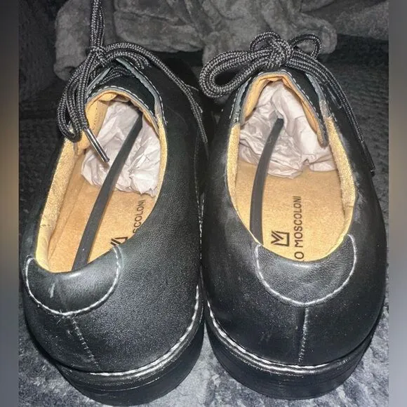 Sandro Moscoloni Straight Tip Oxford Shoes Size 8 D