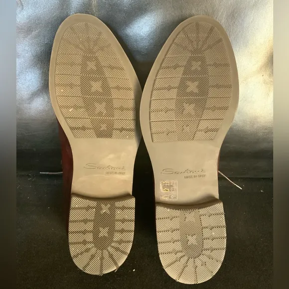 Santoni Oxford two tone shoes