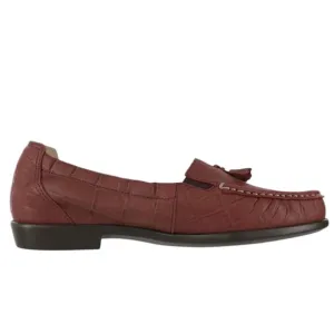 SAS Shoes Women's Size 8M Hope Loafer RED CROC NWOT