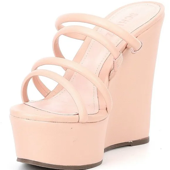 Schultz pink wedges